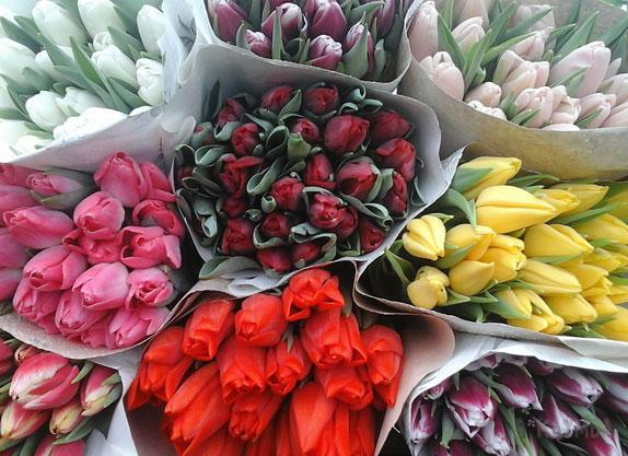 Які квіти дарують українці на 8 березня: троянди - лідер ринку, а тюльпани набирають популярність